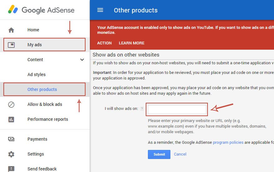 How to Change Google Adsense Hosted Account to Non-Hosted Account