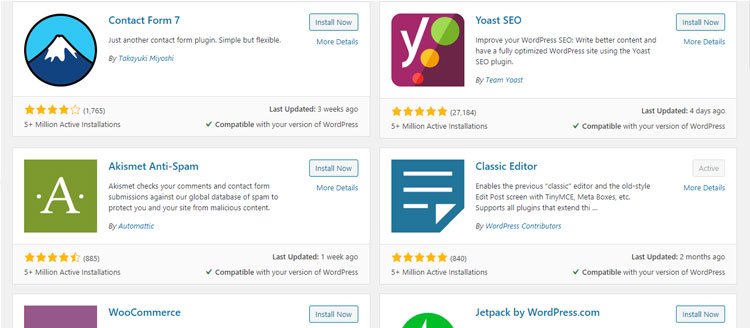 wordpress most popular plugins