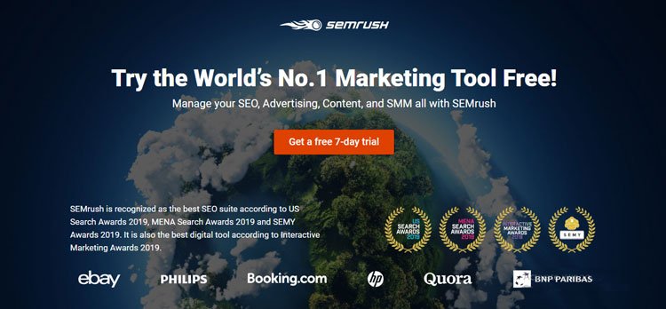 semrush 7 day free trial 2021